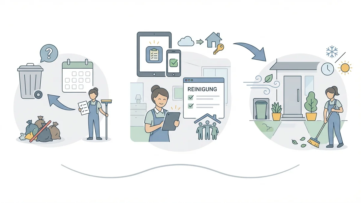 Die Evolution des Airbnb-Reinigungsmanagements