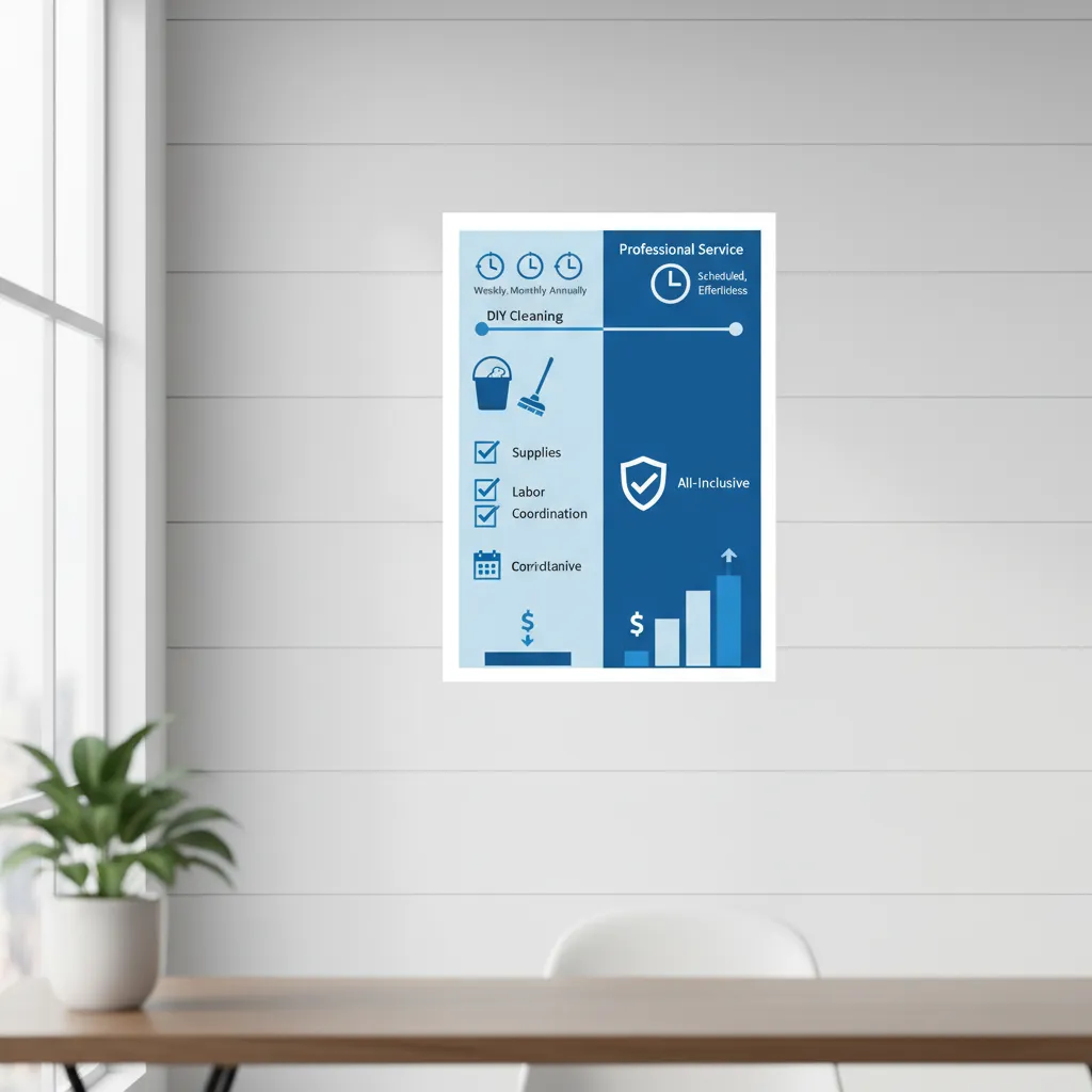 Infografik: Übergabereinigung: Kautionssicherung durch professionelle Endreinigung