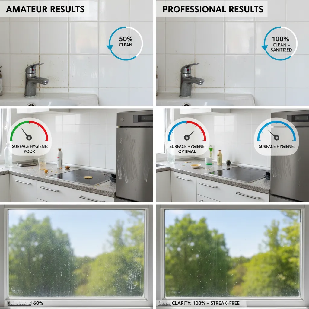 Infografik: Übergabereinigung: Kautionssicherung durch professionelle Endreinigung